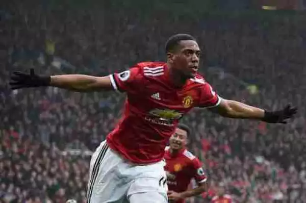 Premier League!! See What Man United Boss Mourinho Told Martial Before THAT GOAL Against Tottenham On Saturday